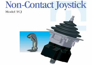 China TCJ Series Electronic Hand Control Lever Non - Contact Industrial Joystick wholesale