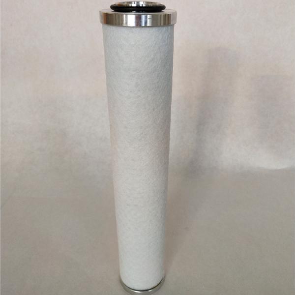 PZC336 Stainless Steel Gas Filter Replacement Filtration Rating 5um