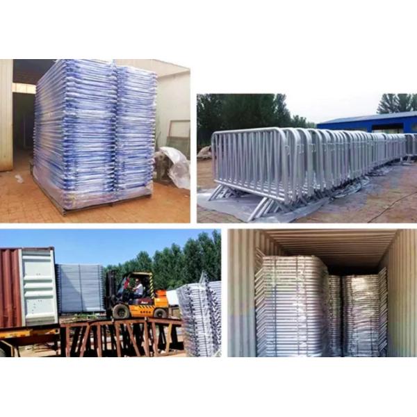 Bridge Feet 2.5m Road Fence Barrier Galvanized Roadside Fence