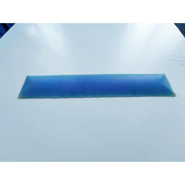 Ergonomic design cooling gel-infused memory foam wrist rest for the full size keyboard to reduce press of wrist hand