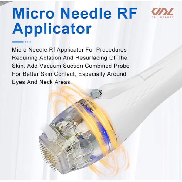 MJ0002 200w Multifunction 2 In 1 Insulated Needle With RF Miconeedle Portable Facial Skin Tightening RF output