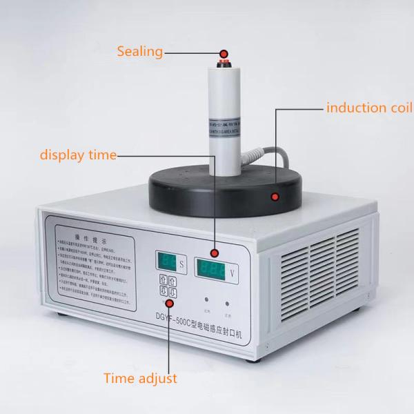 165mm Electromagnetic Induction Sealing Machine For Honey Bottle