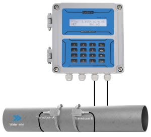 China ST501 Ultrasonic Flowmeter For Chemical Water wholesale