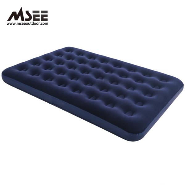 Fancy King Size Air Mattress , Eco Friendly Elevated Inflatable Mattress