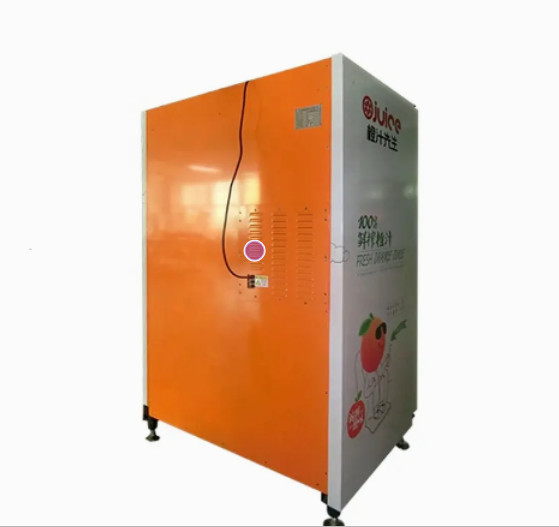 Supermarket Summer Fruit Juice Vending Machine Food Grade Intelligent cleaning