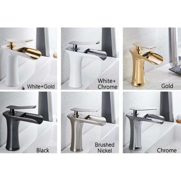 Black 314SUS Electroplating Wash Basin Faucet