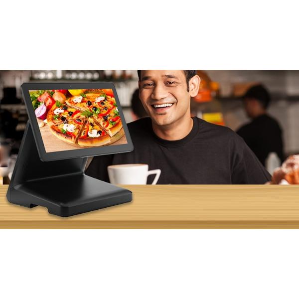 15.6'' Full HD Display All In One POS System with Android Win OS and 4GB SSD Memory HDD-580Pro