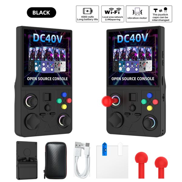 4 Inches IPS Full View DC40V Handheld Game Console Open Source System