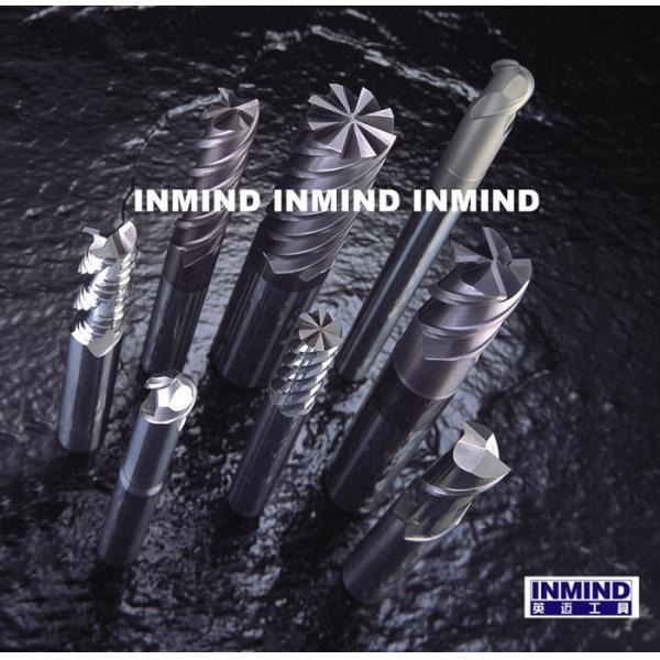 HRC55 4 Flute 20mm Roughing End Mills / Solid Carbide Endmills Tools For Milling