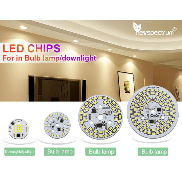 High Brightness 7000K 5W LED COB Smd Bead Chips For Spotlights