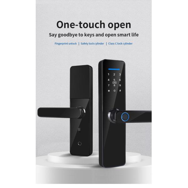S811 Fingerprint Door Lock Intelligent Digital Code Door Lock