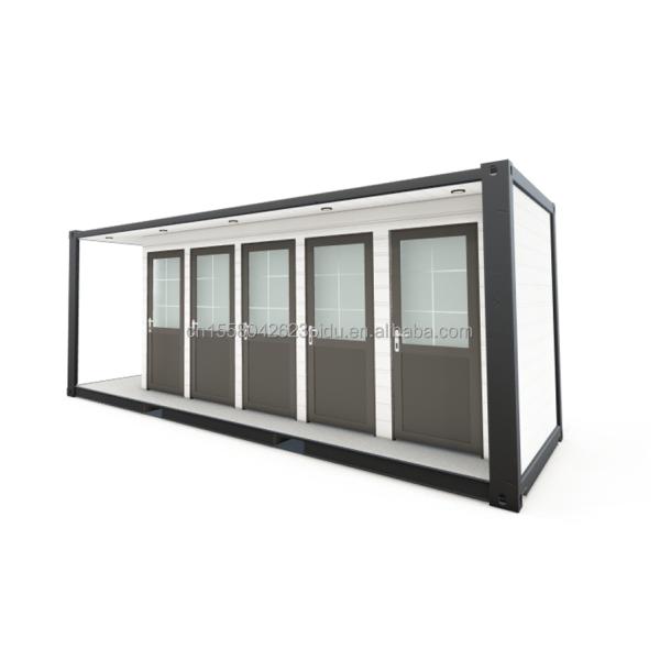 Customizable Luxury Wooden Container House Modern Design Steel Prefabricated Outdoor 20ft 40ft Expandable Container