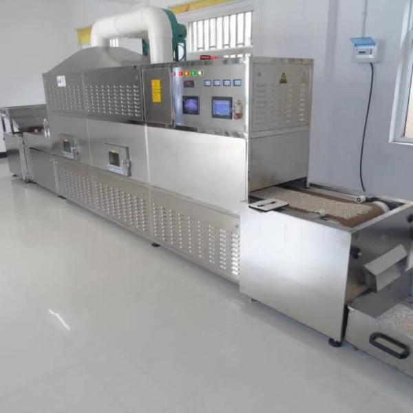 China PLC HMI Industrial Microwave Tunnel Dryer 2450MHz Microwave Drying Equipment wholesale
