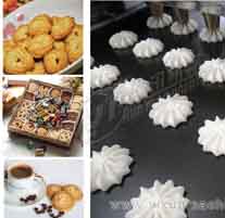 Commercial Cookie Forming Machine Dough Squeezing Shape Taking High Speed