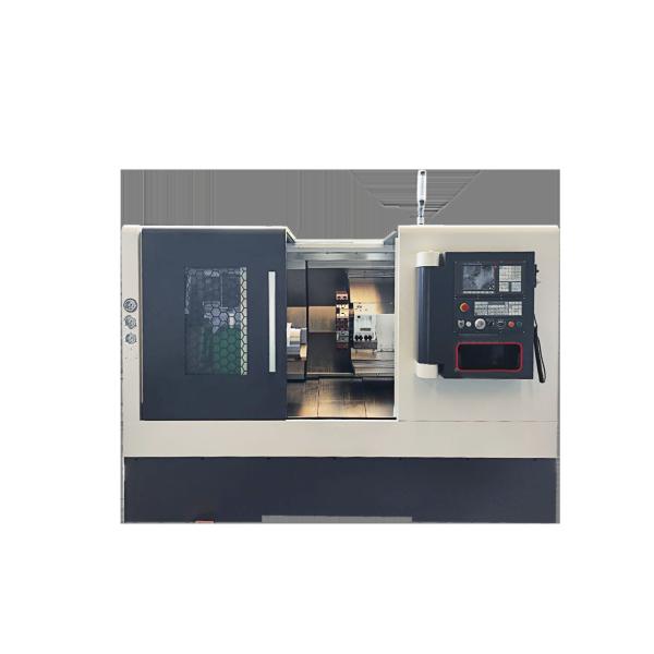 0.125kw TCK50 Slant Bed Cnc Lathe 2 Axis Cnc Turning Lathe Machine