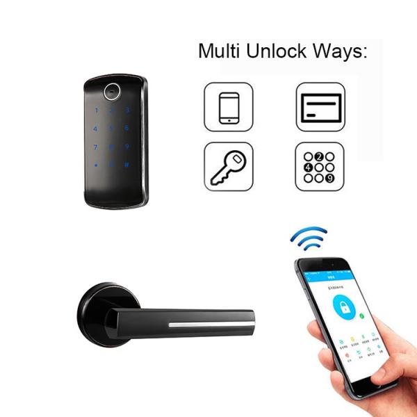 Security Password Door Lock Digital Keyless Smart Lock with TT APP