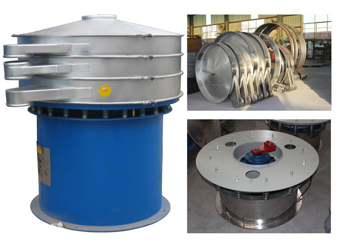 China Mobile Foundry Vibrating Sand Screening Machine Mirror Polish wholesale