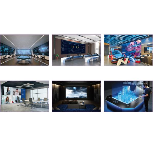 P0.9 Full flip-chip COB Fine Pixel Pitch LED Display with 600x337.5mm Cabinet Size