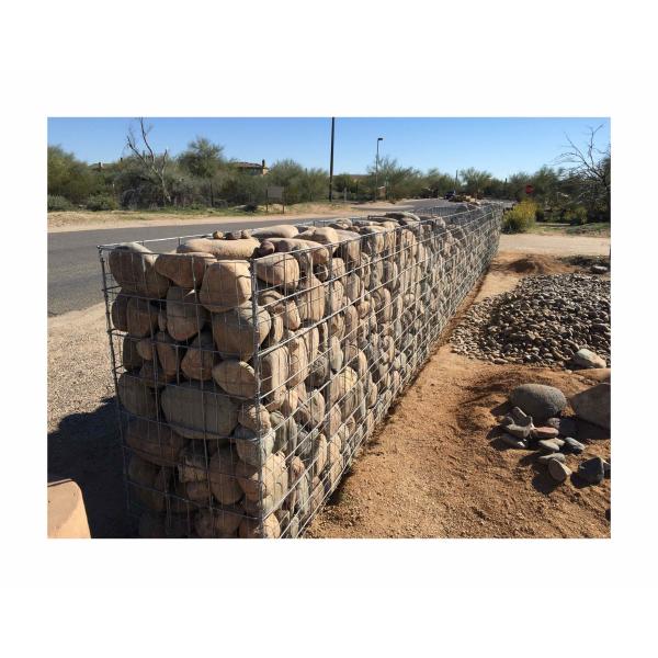 Gabion Fence installation example