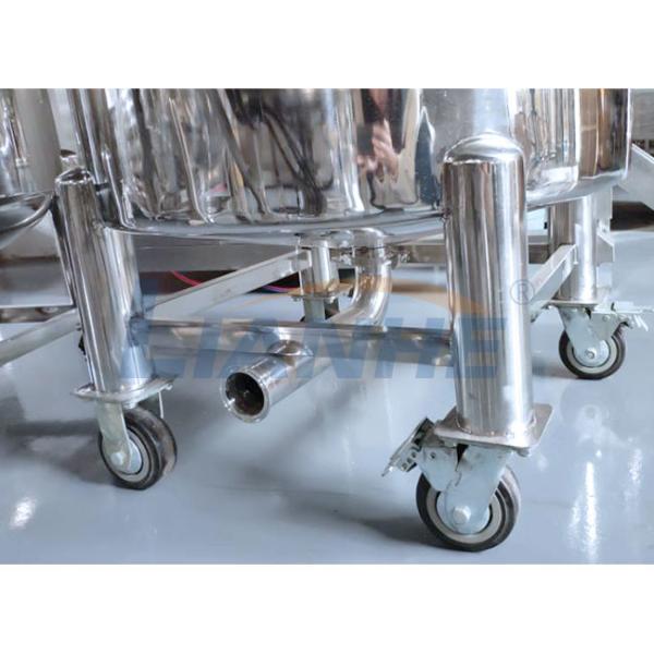 Liquid Detergent Homogenizer Emulsifier Mixer Machine Single Layer Stainless