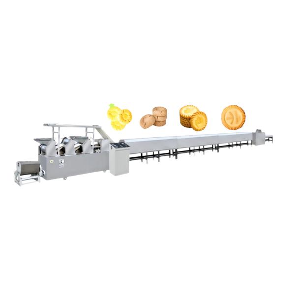 Soft Biscuit Production Line PLC Controlled Soft Biscuit Production Line Biscuit Processing Equipment