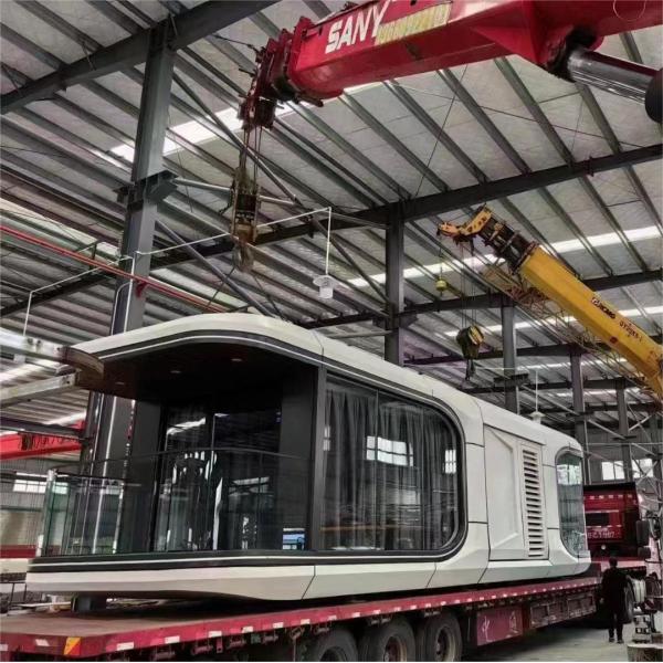 Space Capsule Home Hotel Mobile Integrated House For Basement Modern Design