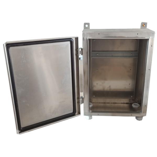 5052 Aluminum Alloy External Telecoms Cabinet Primary Color Brushed IP65 Waterproof