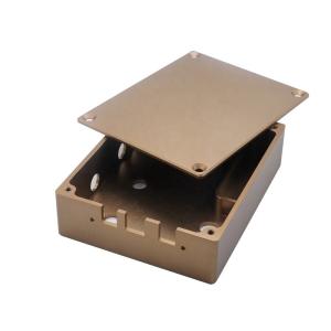 China Fabrication CNC Machined Housings Anodized CNC Precision Parts Processing wholesale