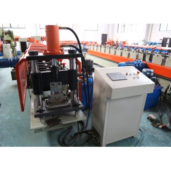 2-3 m/min Vineyard Post Metal Roll Forming Machine With Hydraulic Punching