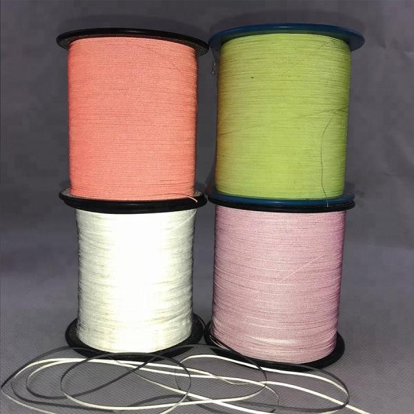 Strip Reflective Thread Knitting Yarn Dyed Colored For Knitting 0.15mm 0.20mm 0.m 0.5mm 1.0mm