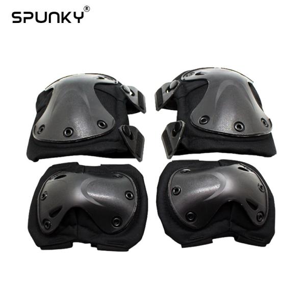 Outside Airsoft Paintball Tactical Gear Knee Elbow Pads for War Game Protection