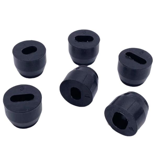 Customized Silicone Rubber Anti Vibration Isolation Rubber Foot Pad Rubber Nozzle Valve