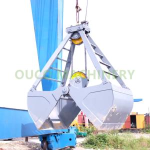 China 8t Bulk Material 3m³ Clamshell Mechanical Grab Bucket wholesale
