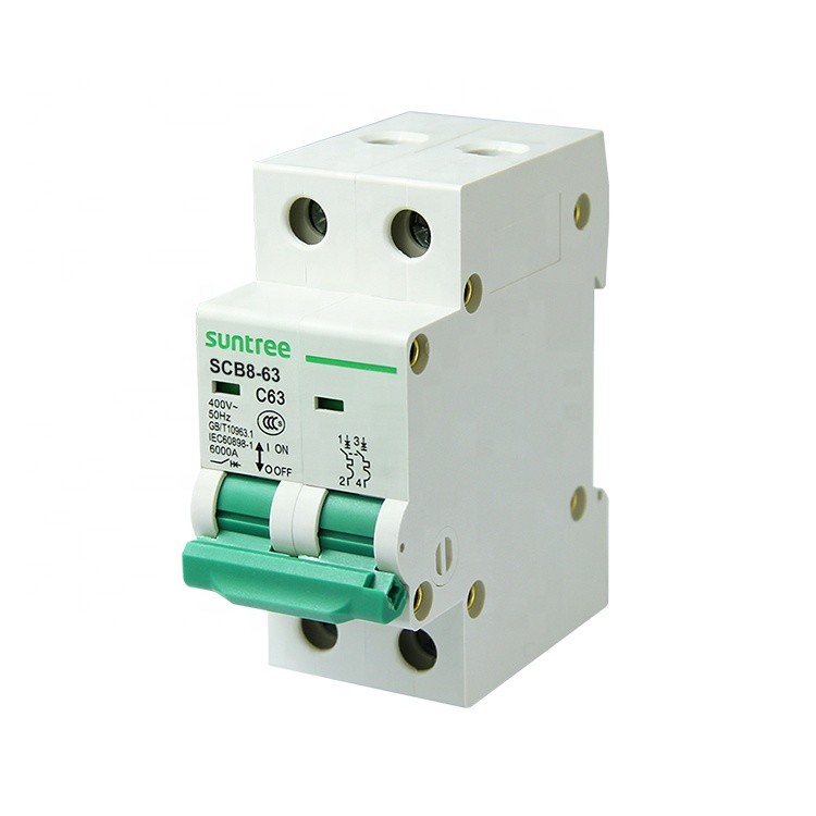 China IEC 60898-1 Suntree MCB AC 50A Mini Circuit Breaker wholesale