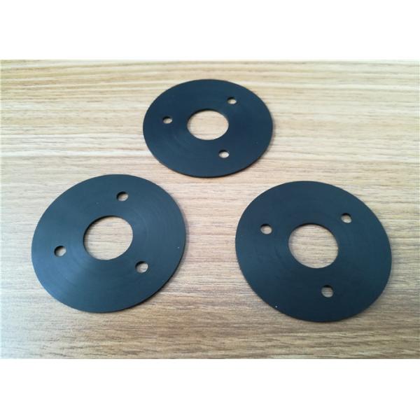 Heat Resistant Rubber Flange Gasket , Durable Rubber Hole Gasket 50050440-1