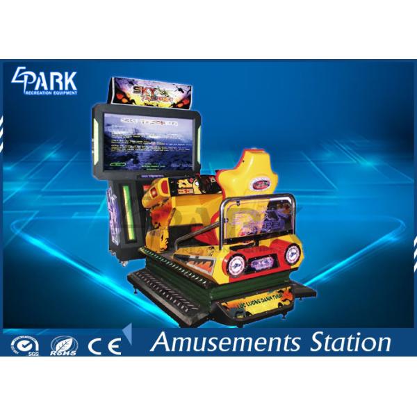 Funny 3D Dynamic Car Arcade Racing Game Machine For Amusement Park