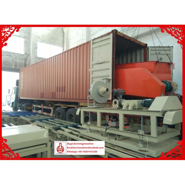 Magnesium Oxide Board Production Line for Mgo / Mgcl / Fiber Glass Mesh Raw Material