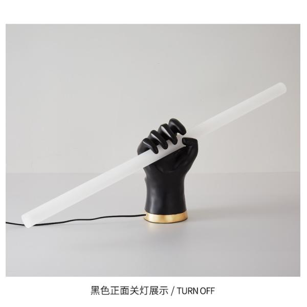Modern Minimalist Wall Lighting Handshake Sculpture Bedroom Bedside Fist Hand Long Wall Light(WH-OR-249)