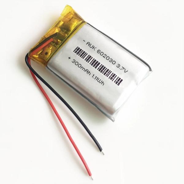 Portable 3.7V 300mAh LiPo Battery 402530 602030 Battery For E-Books