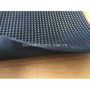 Pyramid Floor Matting Rubber Sheet Roll SBR NR NBR EPDM Acid Resistance
