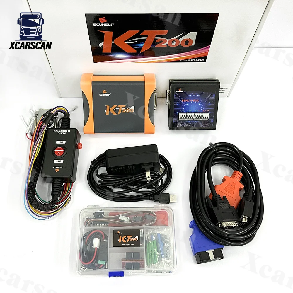 Full Version KT200 II Tool Add New License Ecu Programmer Master KT200 2 TCU Support Multiple Protocols Bench BOOTJTAG OBD BDM