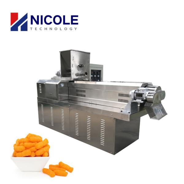 China Small Scale Automatic Puff Snacks Making Machine Commercial High Speed wholesale
