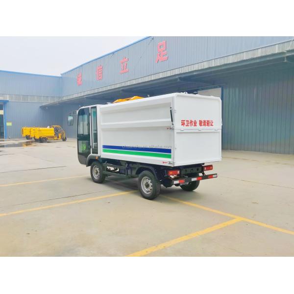 Compression EV Garbage Truck Euro2 CE EEC 4X2 Hydraulic Waste Collection Vehicles