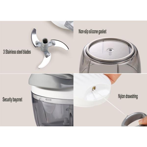 New Design Manual Plastic Smart Food Veggie Cutter Chopper Multifunctional