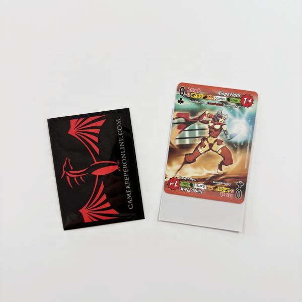 Pack Game MTG Card Sleeves Transparent Custom Protector
