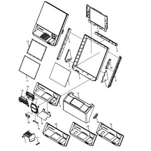 China FASCIA ASSEMBLY ATM Machine Parts wholesale