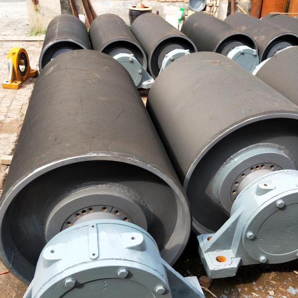 Flat Belt Rubber Lagging Pulley