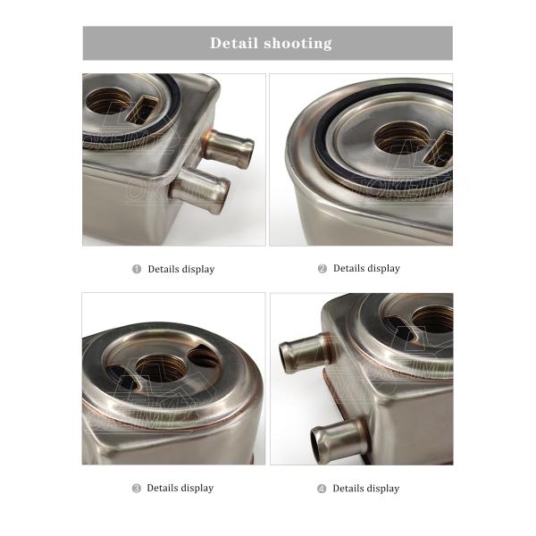 2486A219 Oil Cooler Core For Perkins 1004-4, 1004-40, 1004-40T, 1004-42, 1004-4T, 1006-6