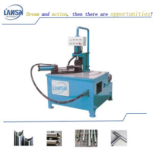 Semiautomatic Straight Curving Pipe Notching Machine NC Pipe Tubing Notcher