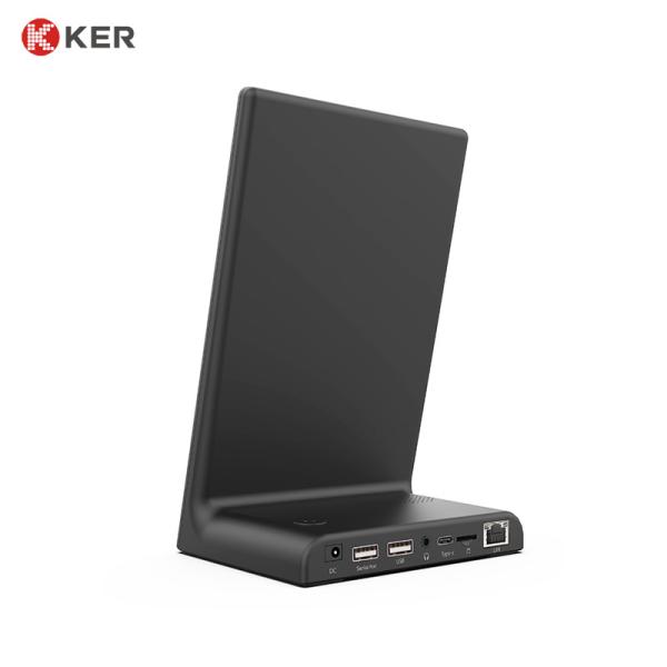 8 Inch RJ45 NFC Android 6.0 1080p Wifi Tablet PC Black Color